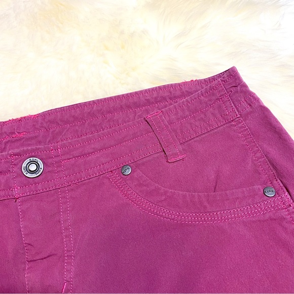 Kuhl Free Range Shorts 6 1/2" in Burgundy - Picture 2 of 10